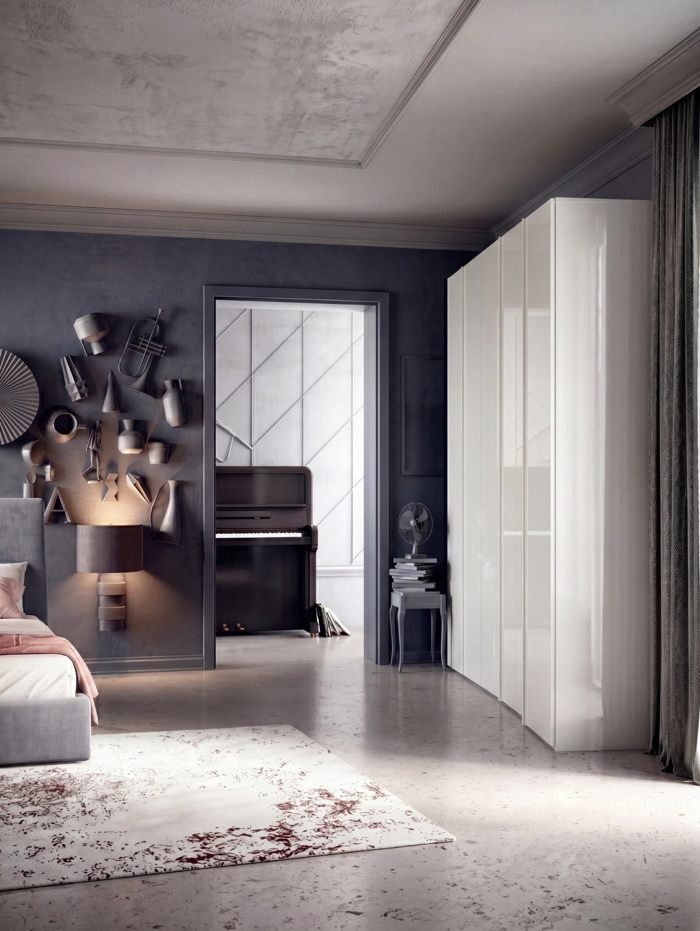 Levante Wardrobe with Hinged Doors B373