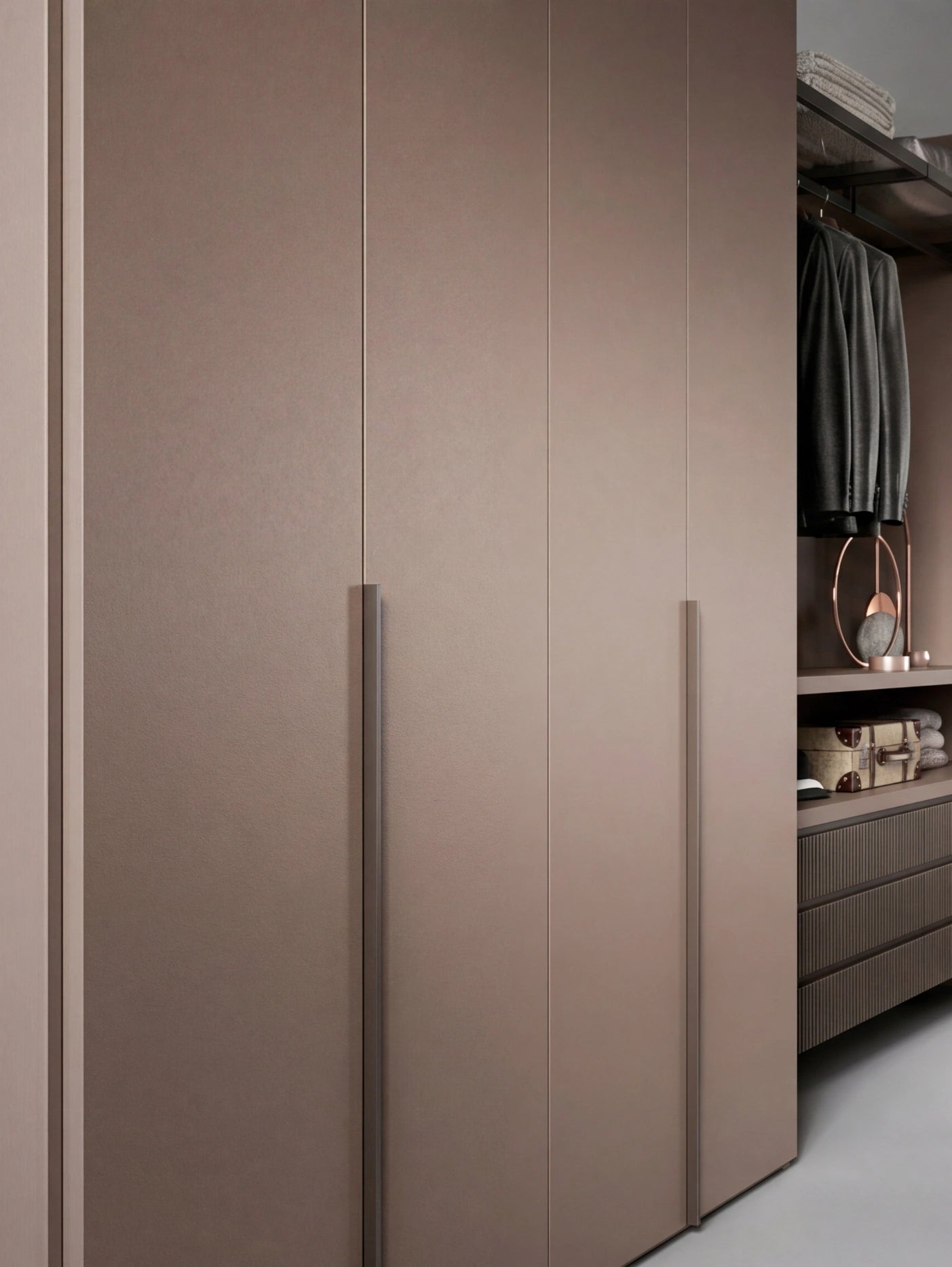 Rack Cabins Gemini Walk-In Closet Between Two Hinged Wardrobes G225