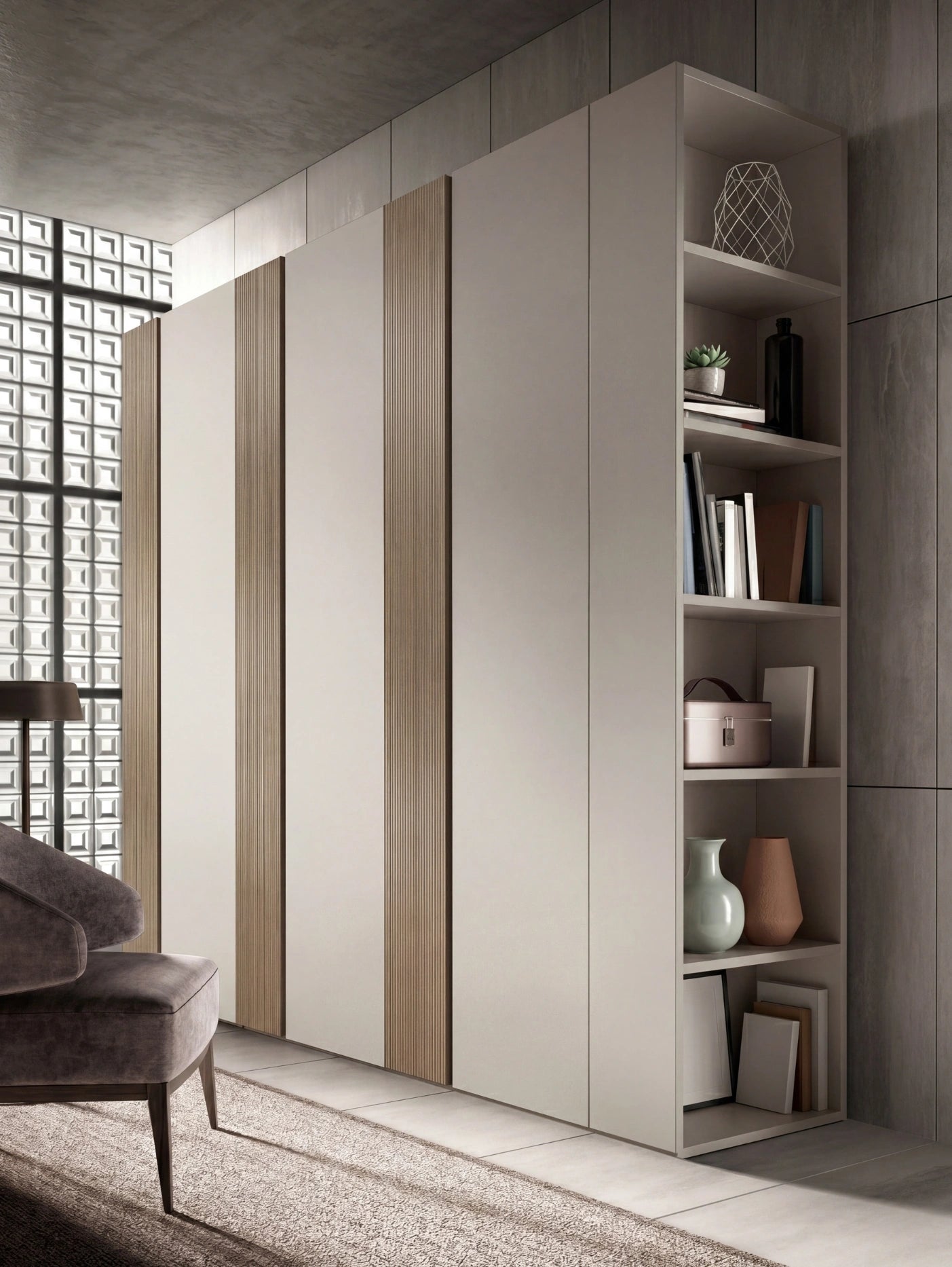 Bora Wardrobe with Hinged Doors B365