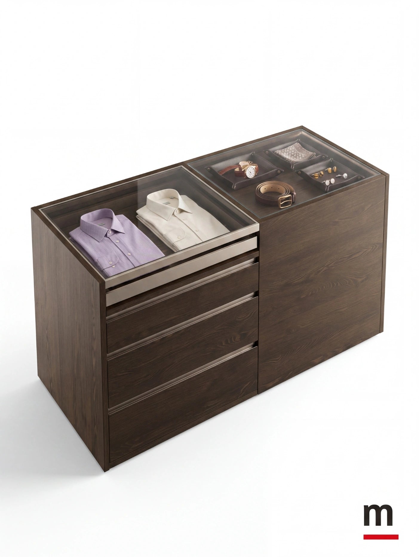 Island Containers Single Double-Sided Island I722
