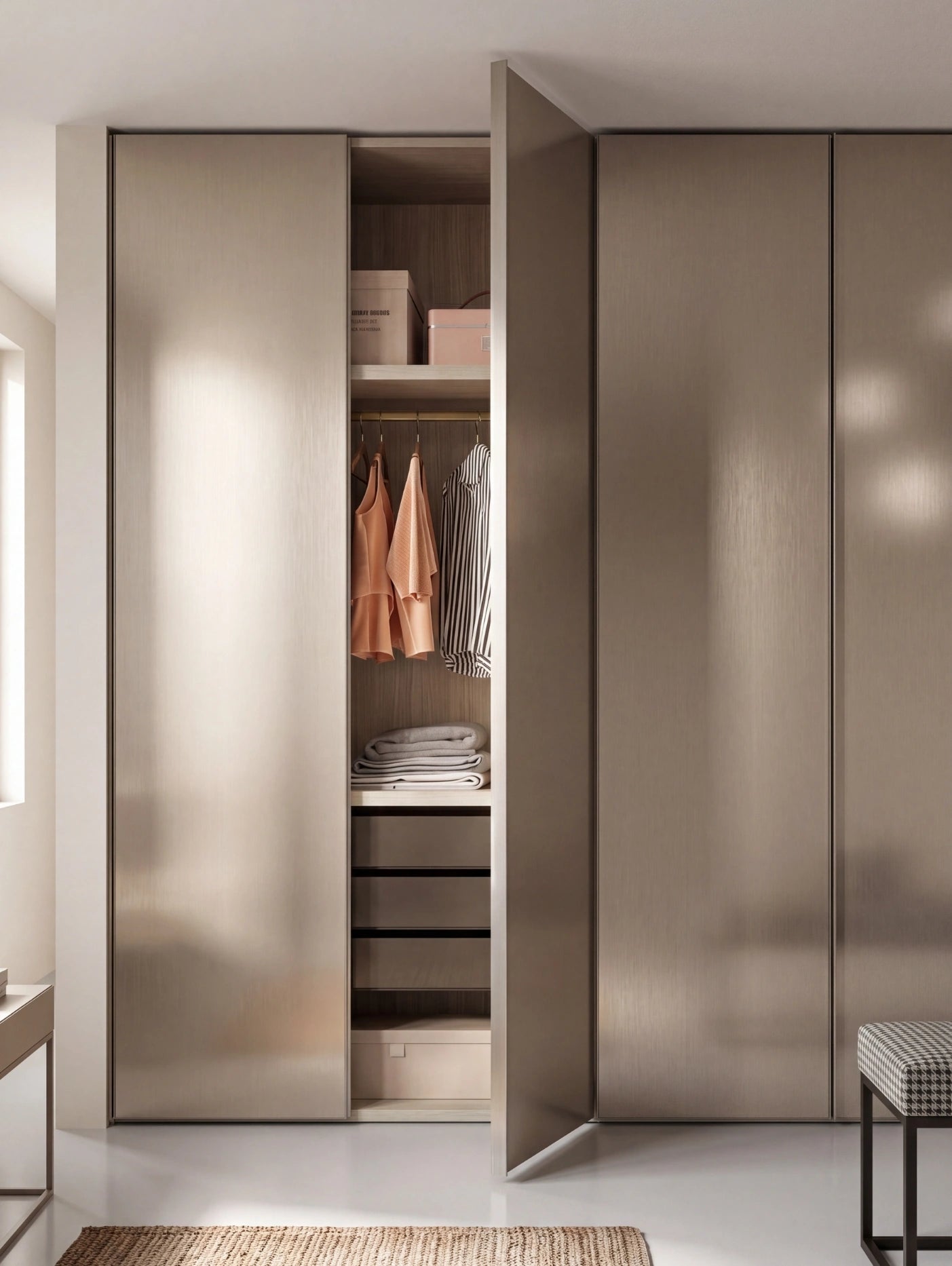 Levante Wardrobe with Hinged Doors B374