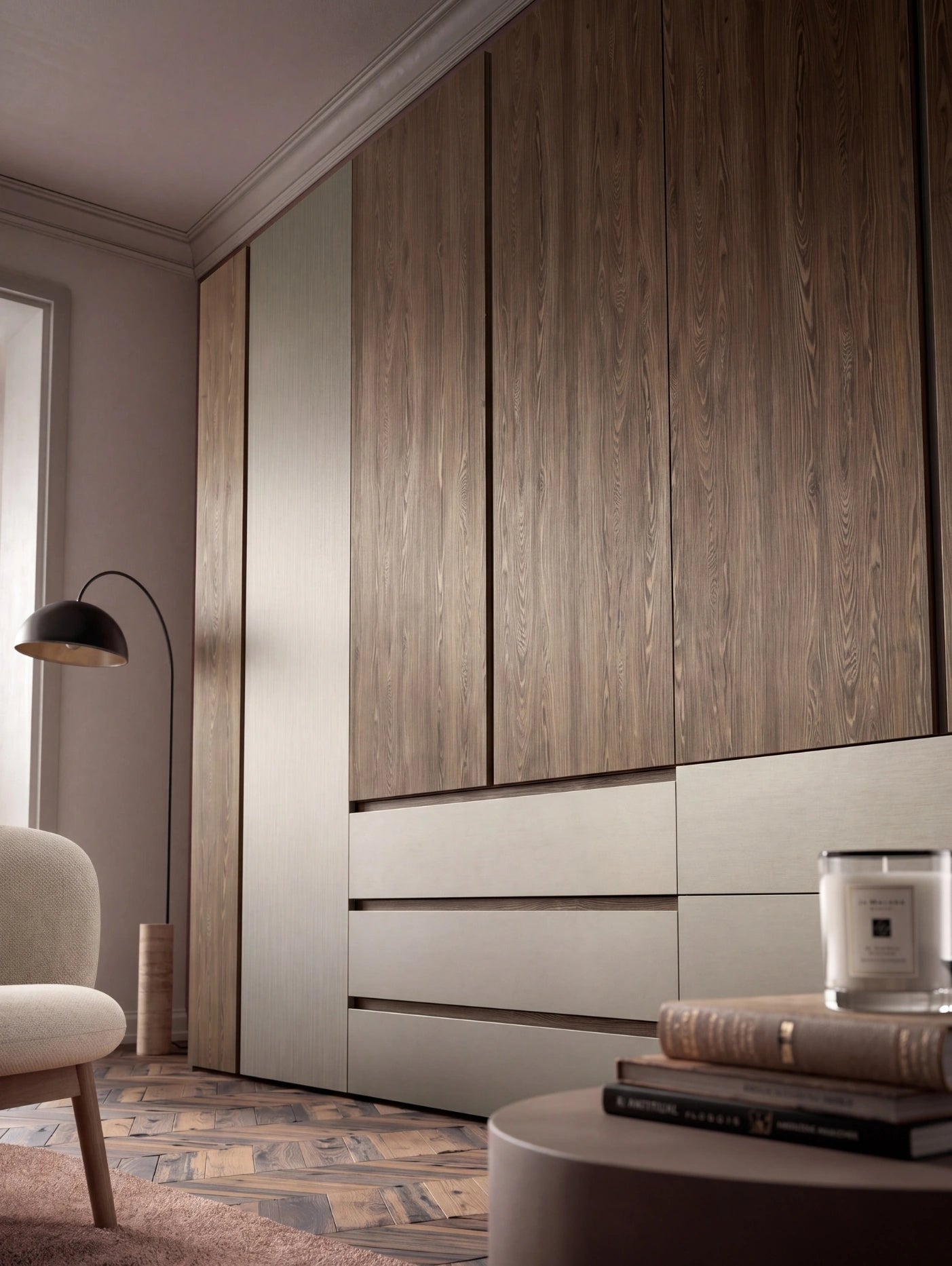 Bora Wardrobe with Hinged Doors B367