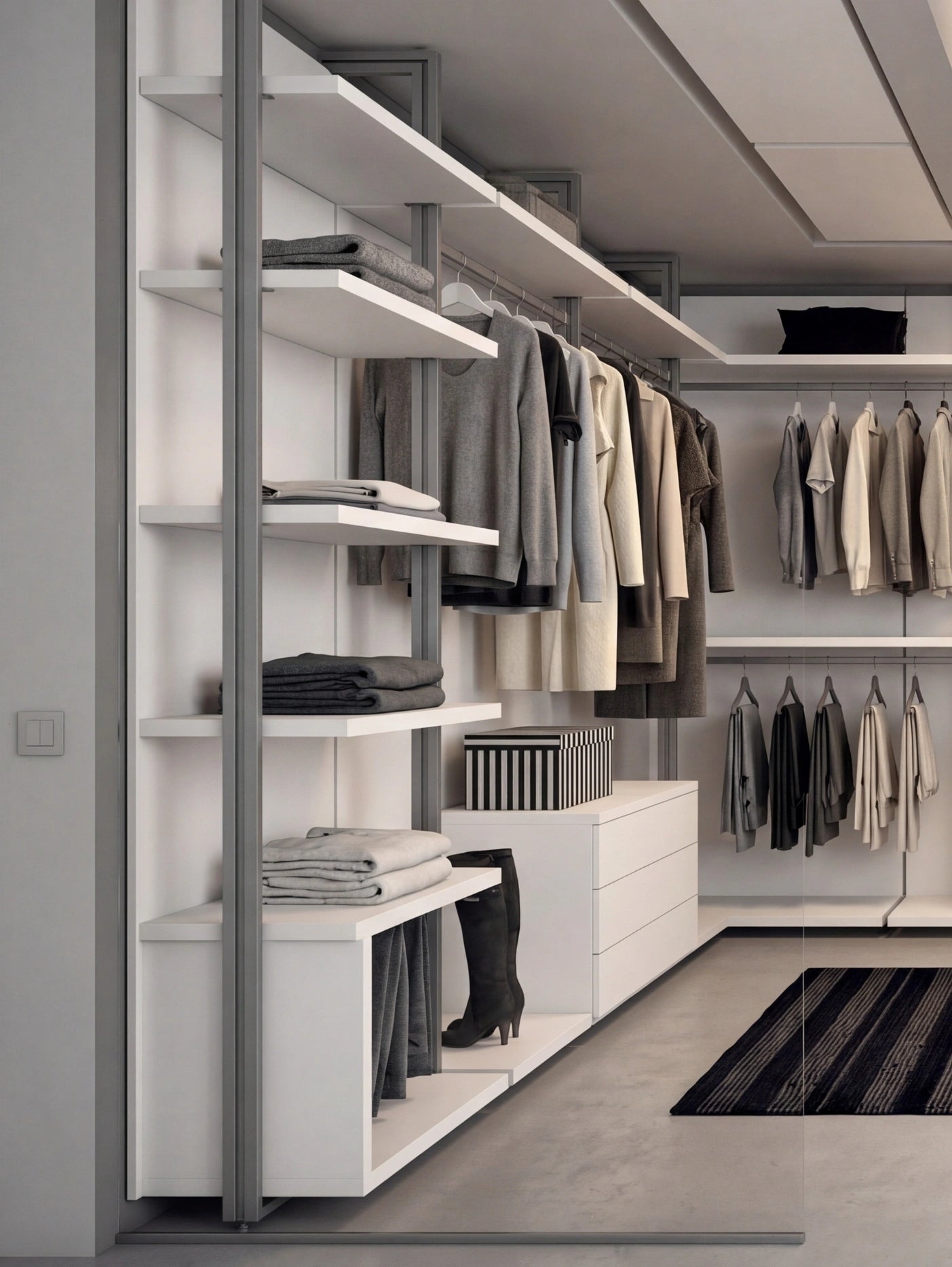 Cabin With Masts Virgo Walk-In Closet V327