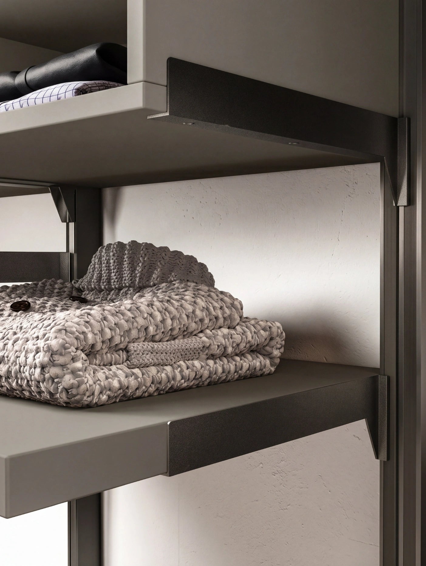 Wall Mounted Cabins Orion Corner Walk-In Closet O423
