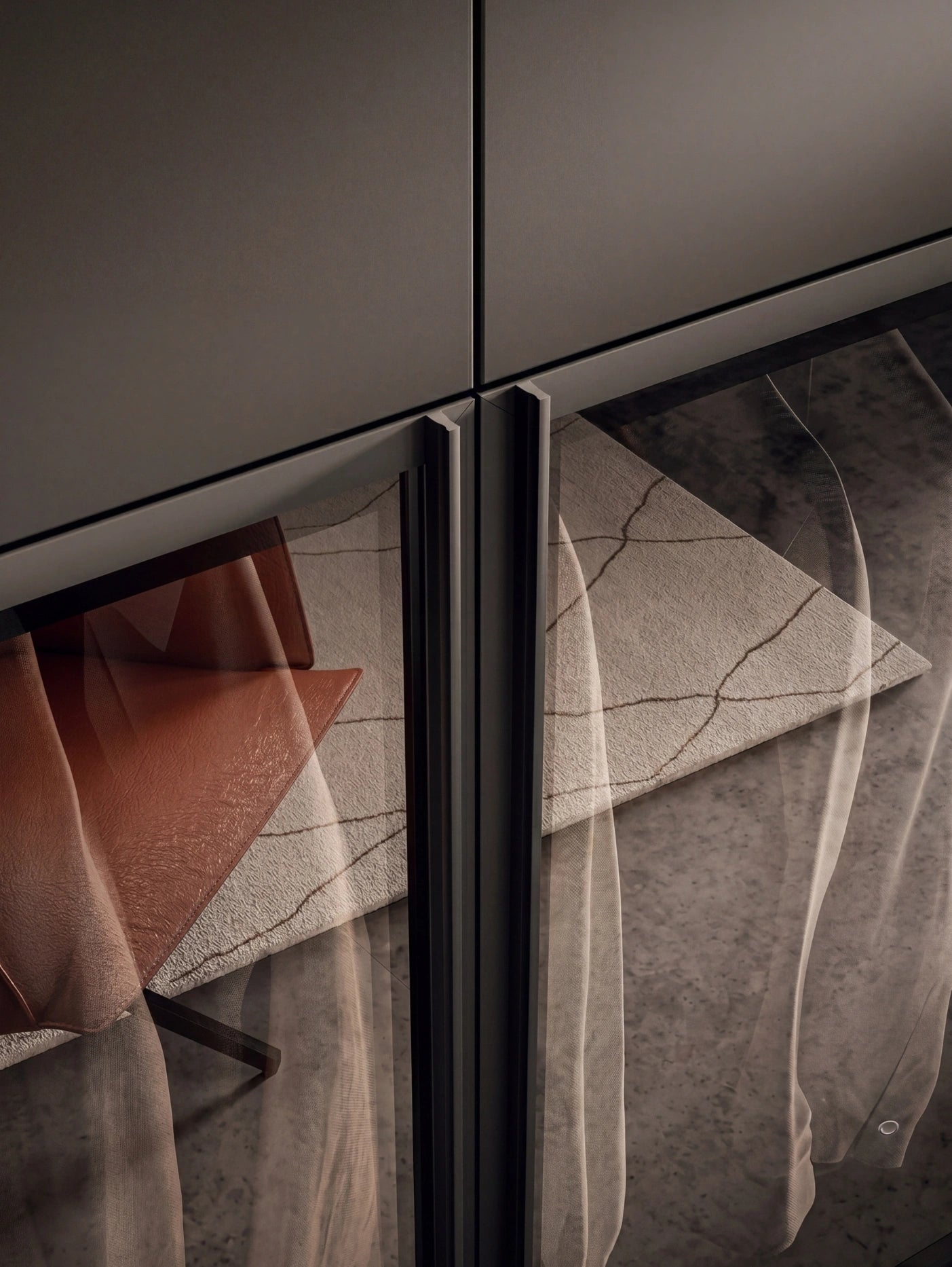 Libeccio and Foehn Wardrobe with Hinged Doors B372