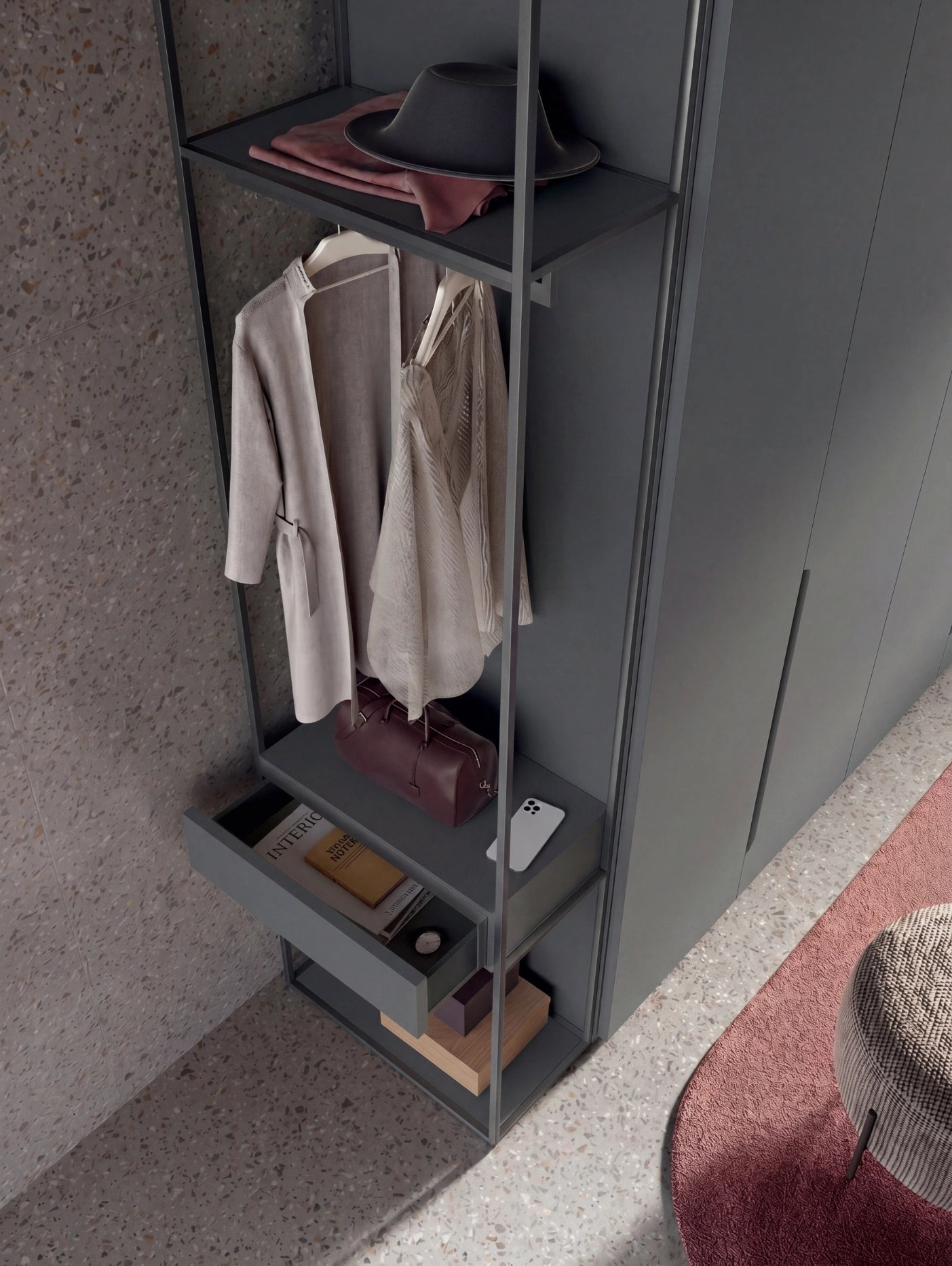 Ambra Wardrobe with Hinged Doors B352
