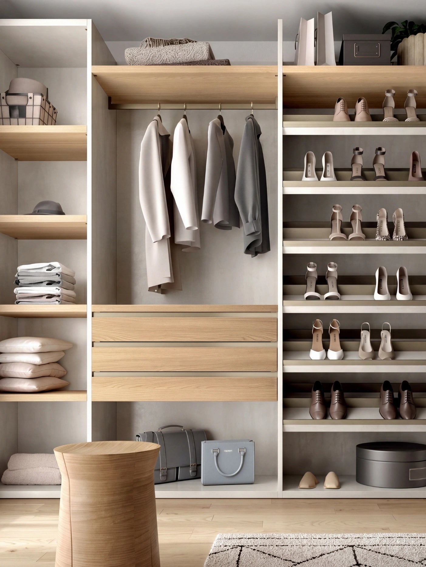 Modular Cabins Taurus Corner Walk-In Wardrobe T524