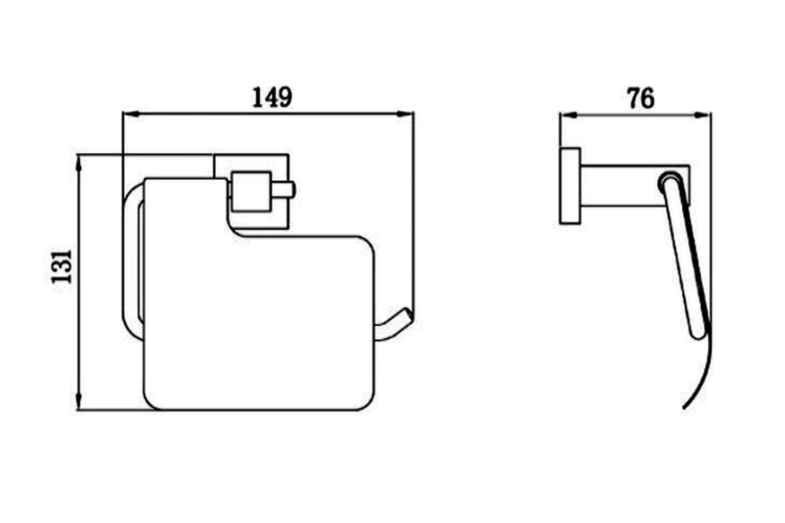 Argon Toilet Roll Holder