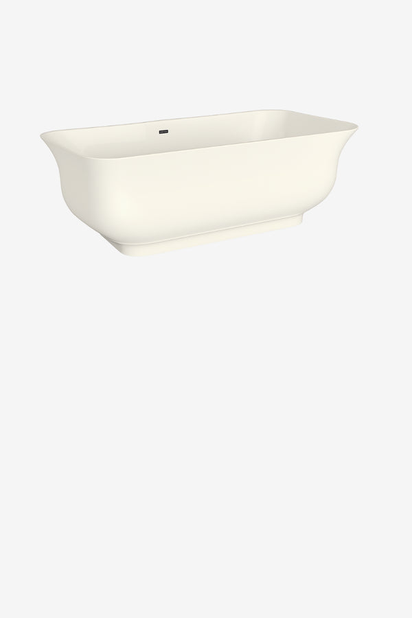 Vienna Free Standing Acrylic Bathtub w/overflow with Pop-up Waste