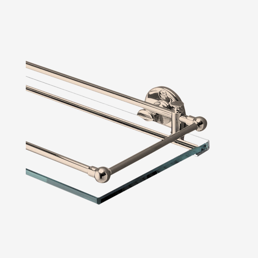 First Class Glass Shelf with Border – Casa Milano