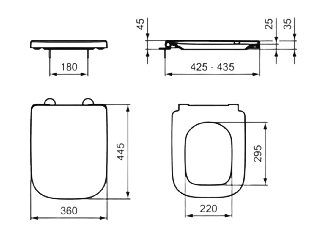 i.life B Wrapover Toilet Seat