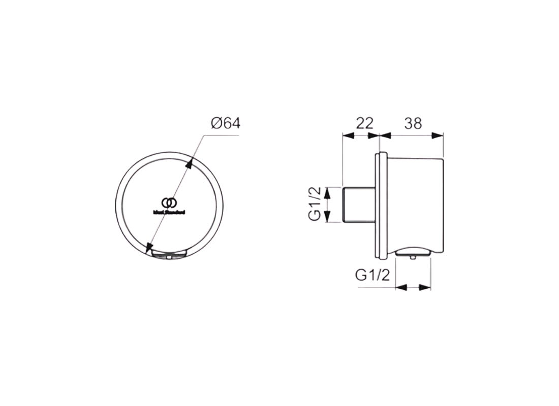 Irain Wall Elbow – Shower Elbow