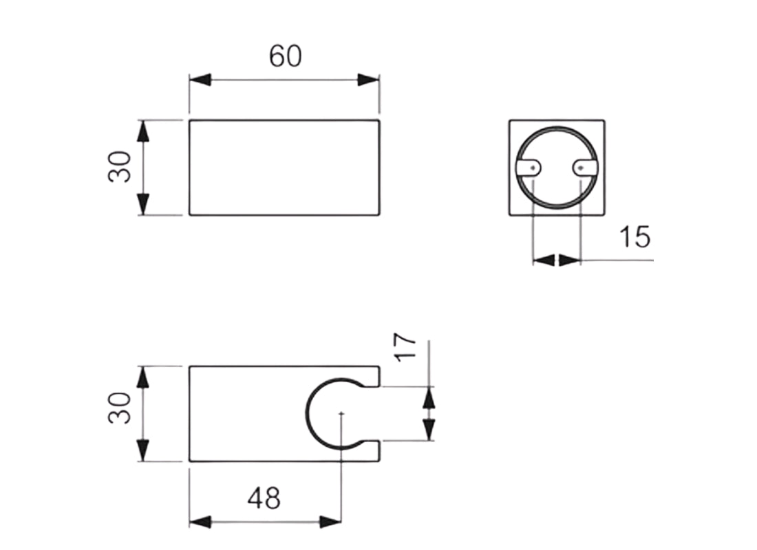 Irain Wall Bracket Square