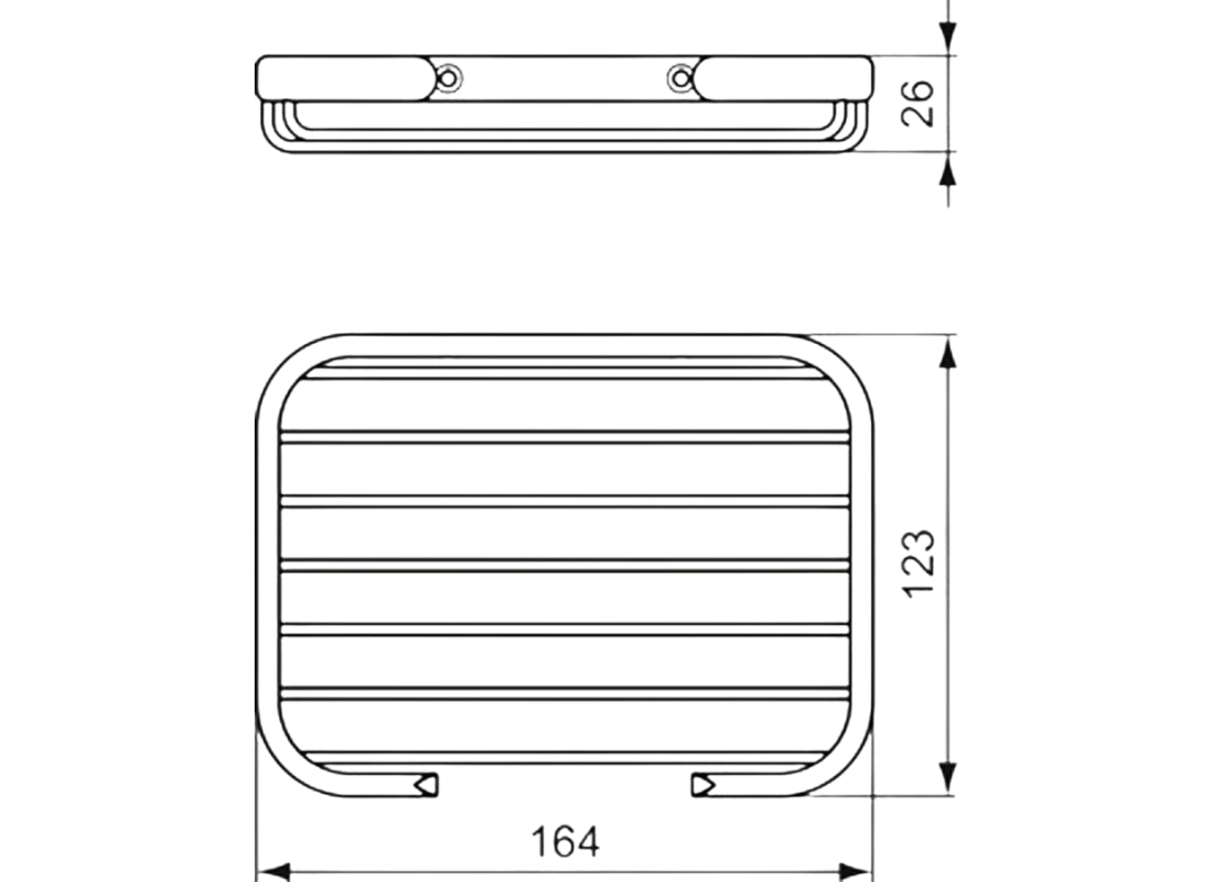 Connect Wall-Mounted Soap Basket