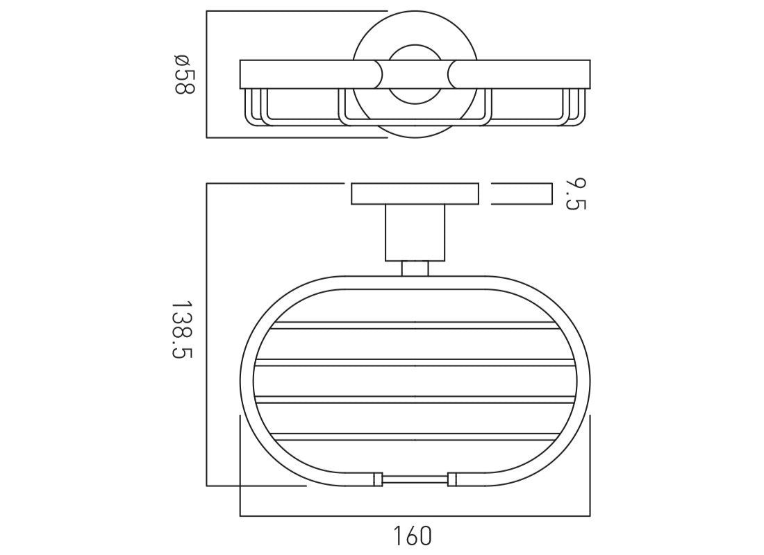 Element Shower Basket