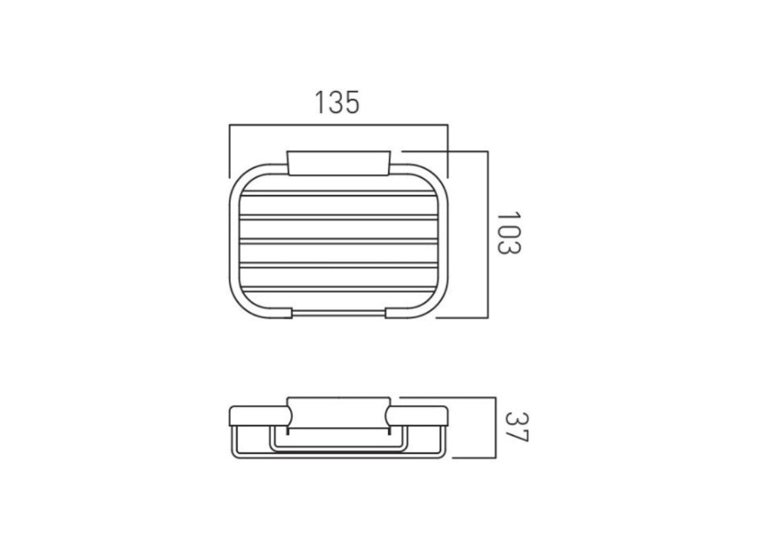 Small Rectangular Basket