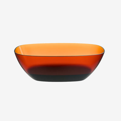 Ametis Transparent Bathtub with Chrome Pop Up Drain