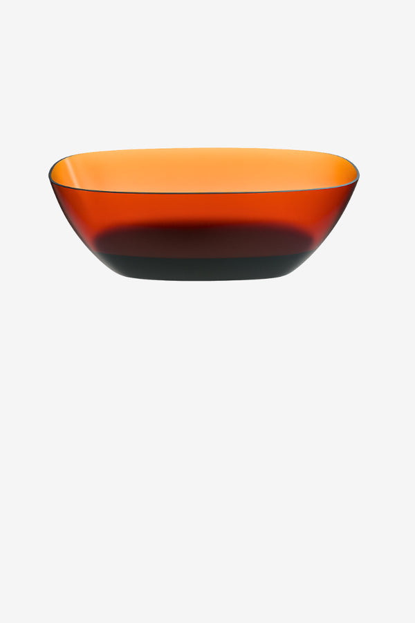 Ametis Transparent Bathtub with Chrome Pop Up Drain