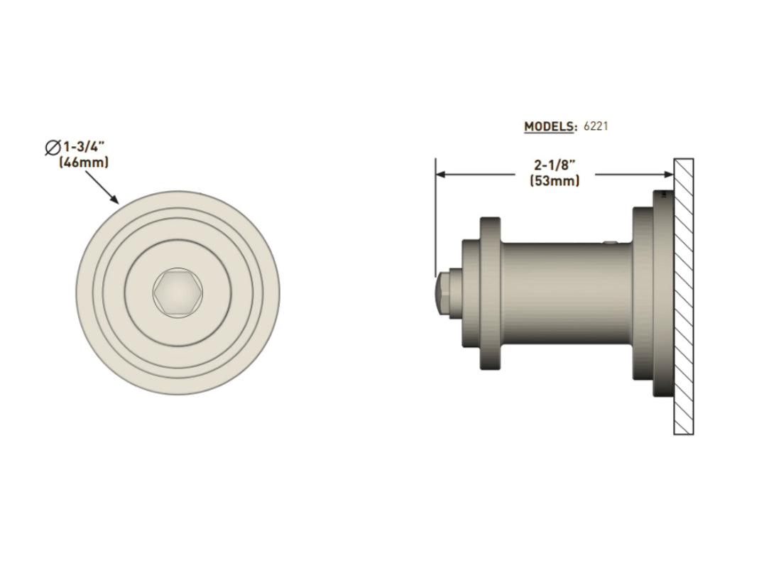 Perrin & Rowe Armstrong Robe Hook