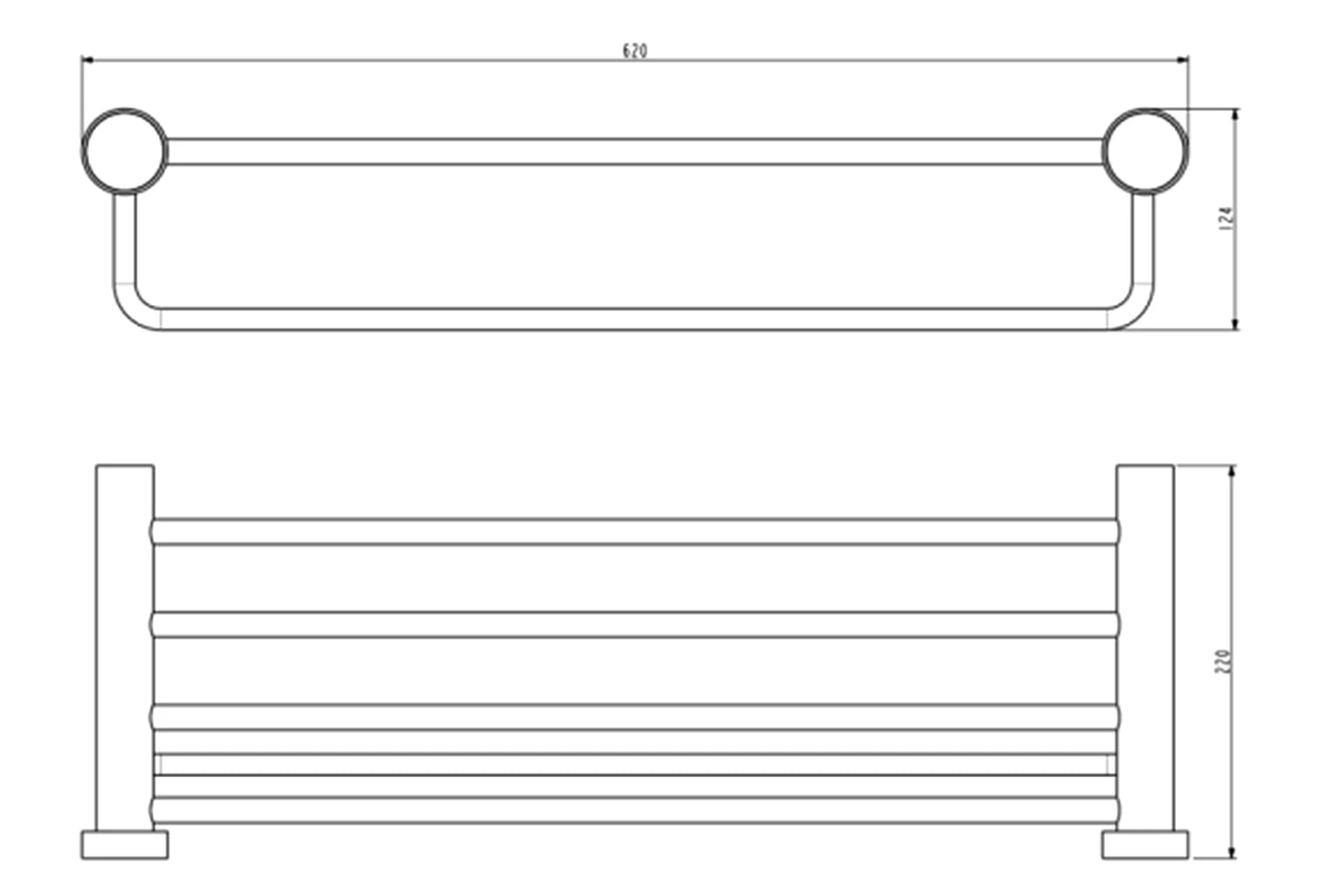 Euphoria Towel Shelf