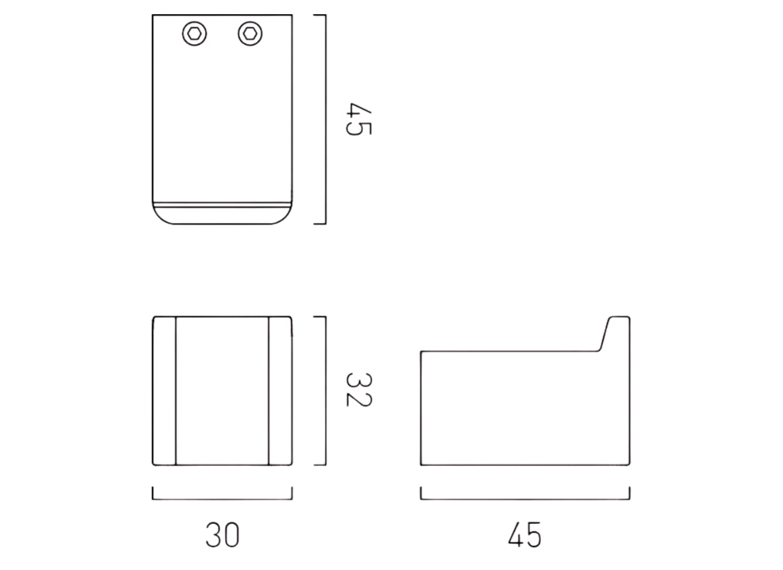 Muse Wall Mounted Robe Hook