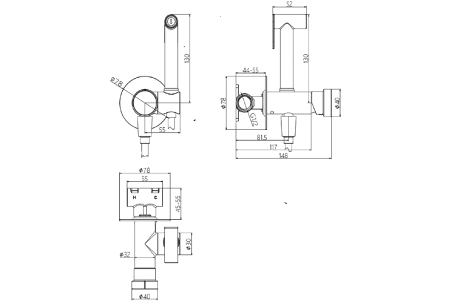 Euphoria hand spray set