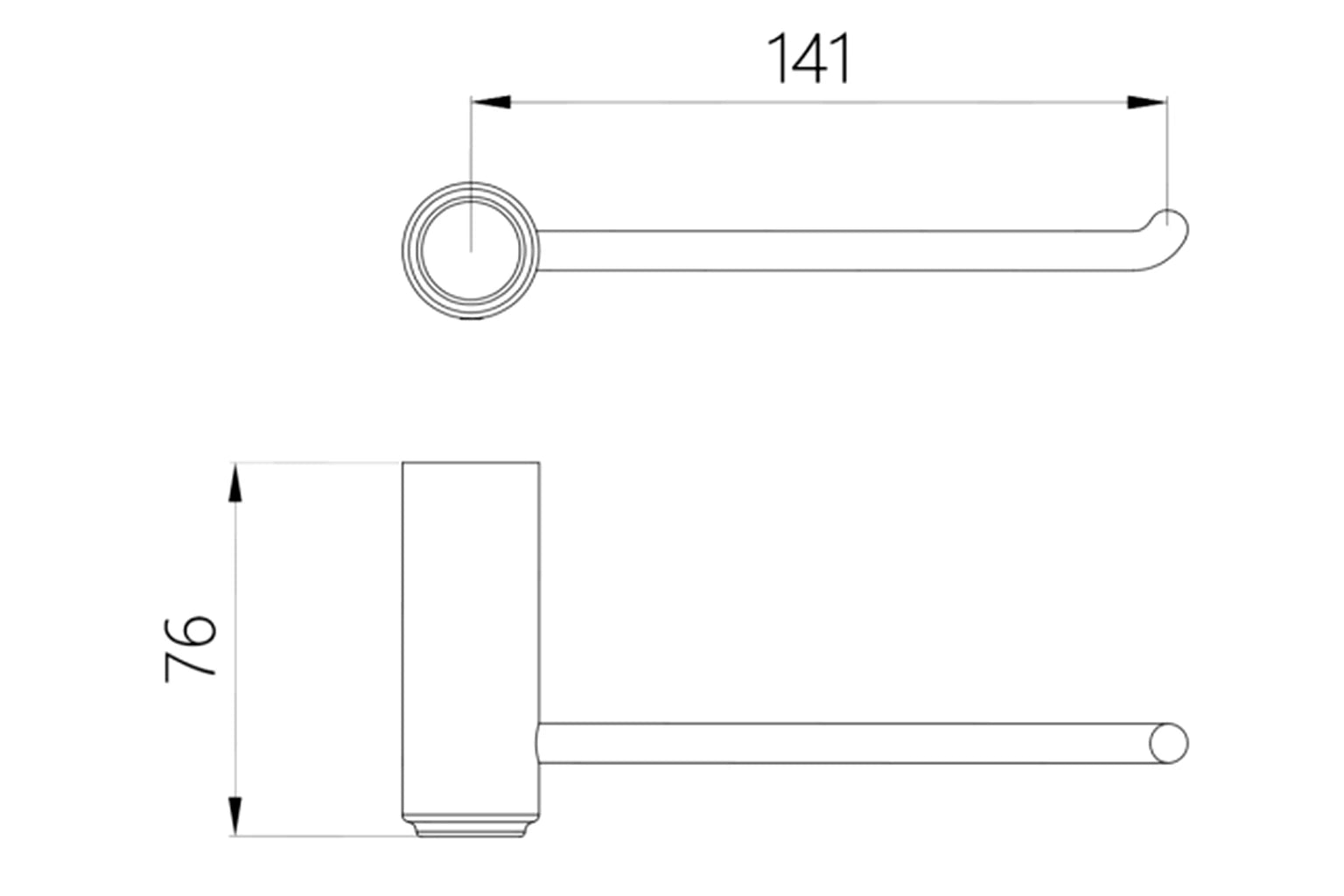 Ruby Paper Holder Brass Body with Curved Pattern