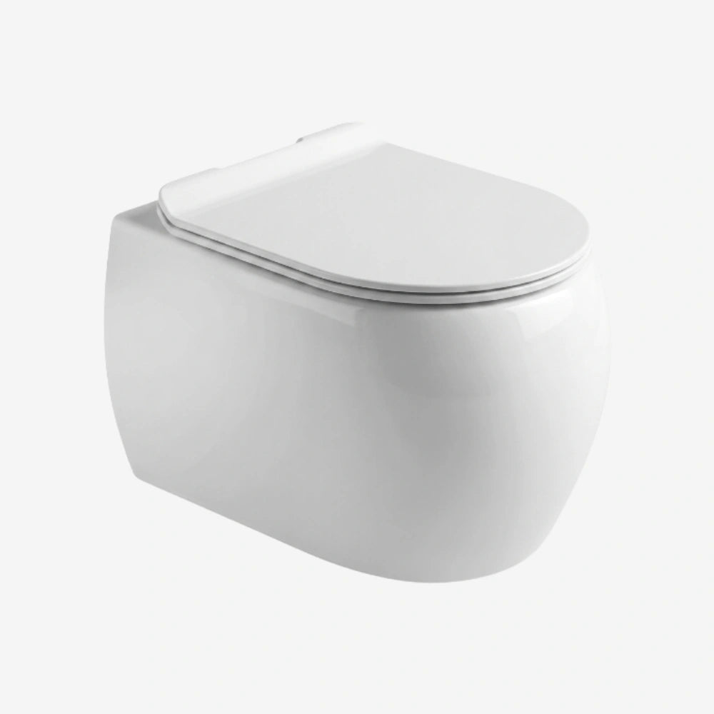 CLEA AXIS DUO Rimless Wall Hung WC with UF Seat & Fixing Screw W916