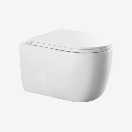 CLEA INTEGRA Rimless Wall Hung WC with UF Seat & Fixing Screw W923