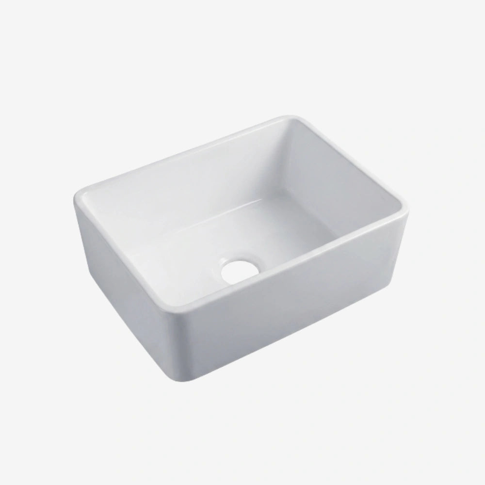 CLEA Kitchen Sink D385 550 × 400 × 200mm - White