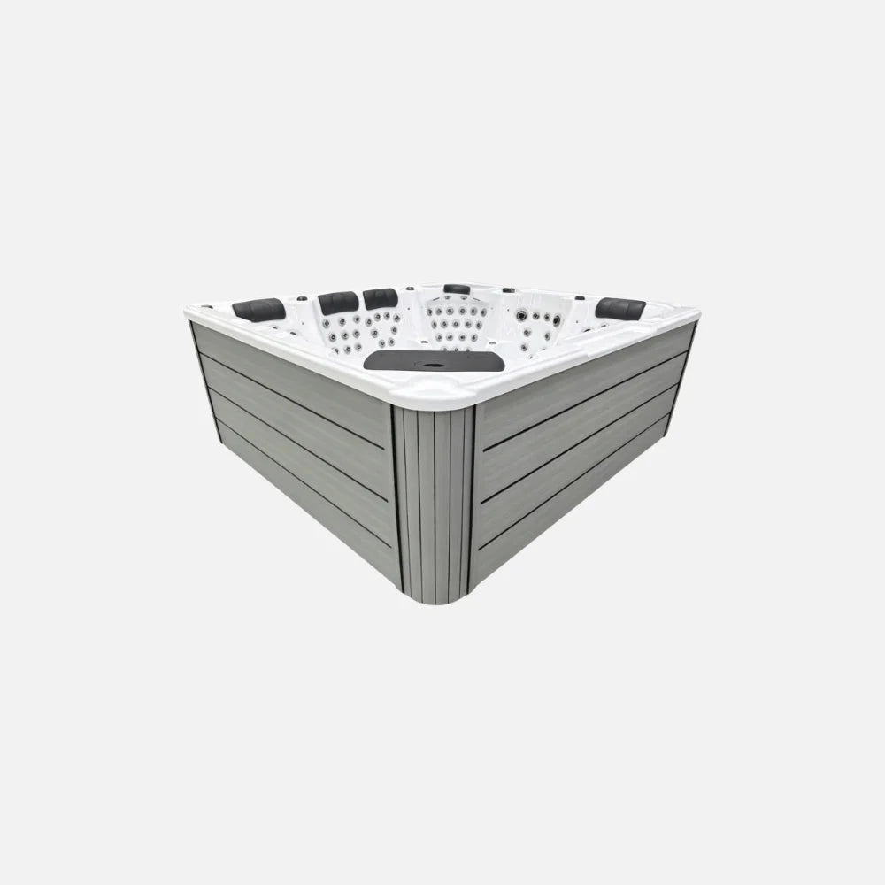 CLEA Aurenza Hydro Spa 6-Seater Outdoor Jacuzzi with 94 Massage Jets,