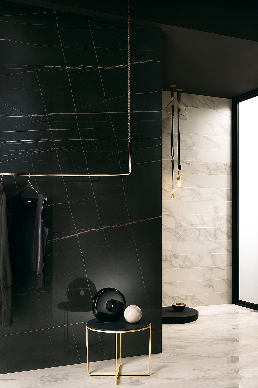 Italy Floor Tiles Italgraniti Sahara Noir