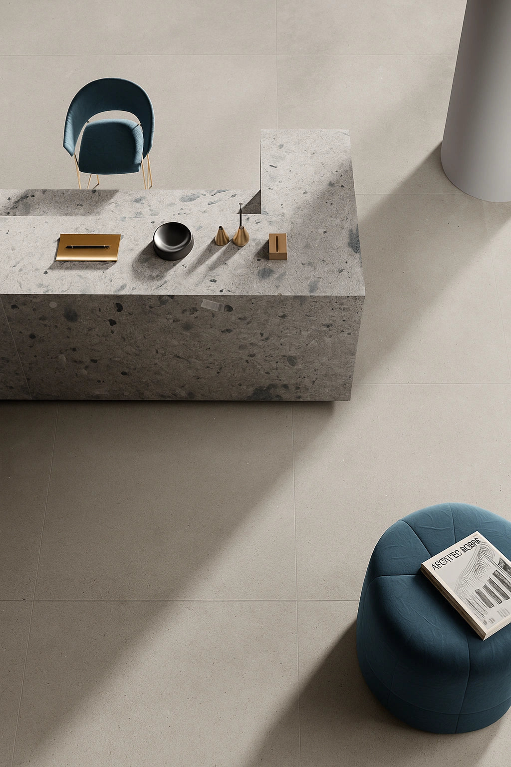 Italy Floor Tiles Italgraniti Silver Grain Grey