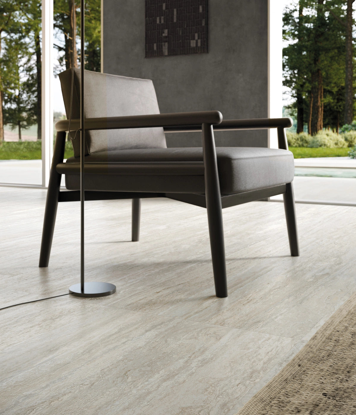 Italy Slabs Italgraniti I Travertini Grigio Vein Cut