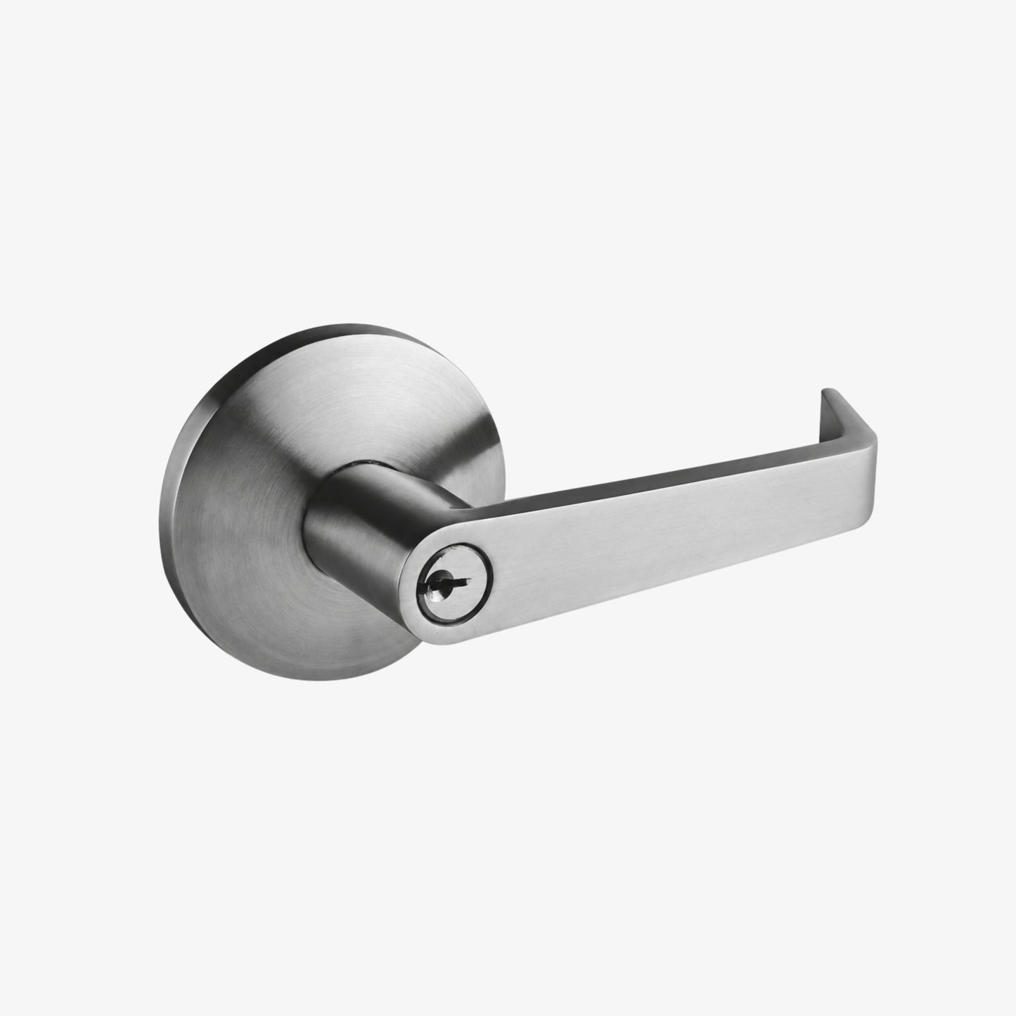 Cassario ET03 External Trim for Panic Bar with 3 Keys Satin Stainless Steel