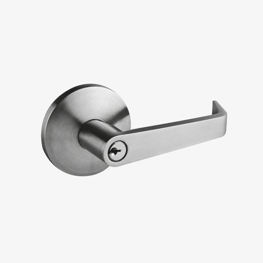 Cassario ET03 External Trim for Panic Bar with 3 Keys Satin Stainless Steel