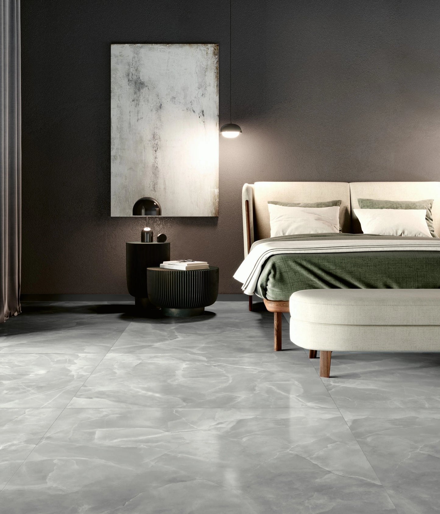 Floor Tiles EnergieKer Onyx Grey Polished