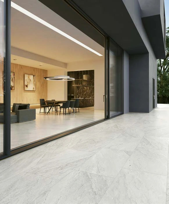 Outdoor Tiles EnergieKer Agathos White