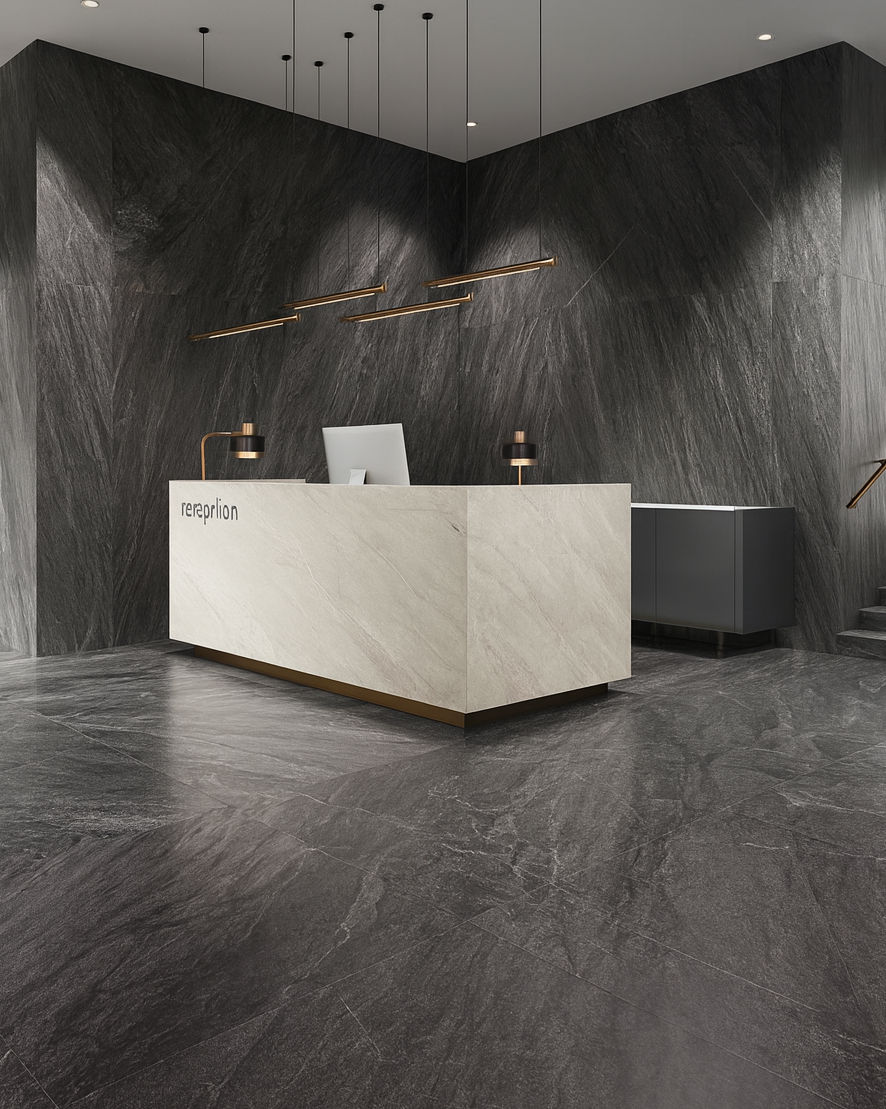 Outdoor Tiles EnergieKer Agathos Antracite