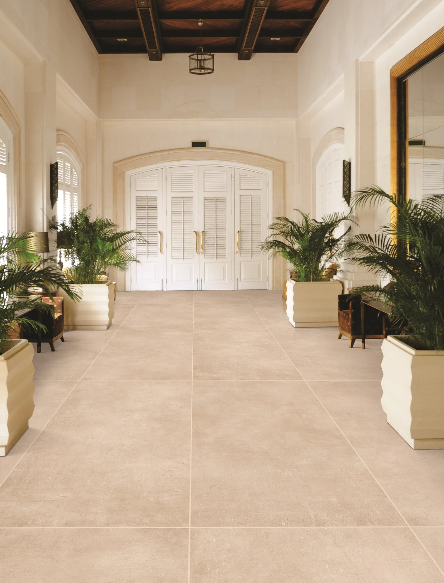 Indian Floor Tiles Vero Monolith Beige Matt