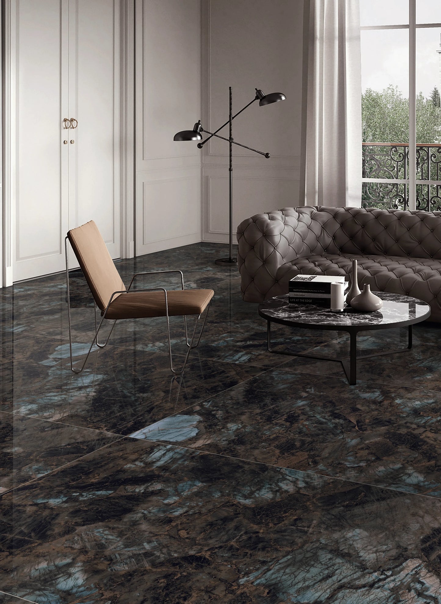 Indian Slabs Vero Aqua Limo High Glossy