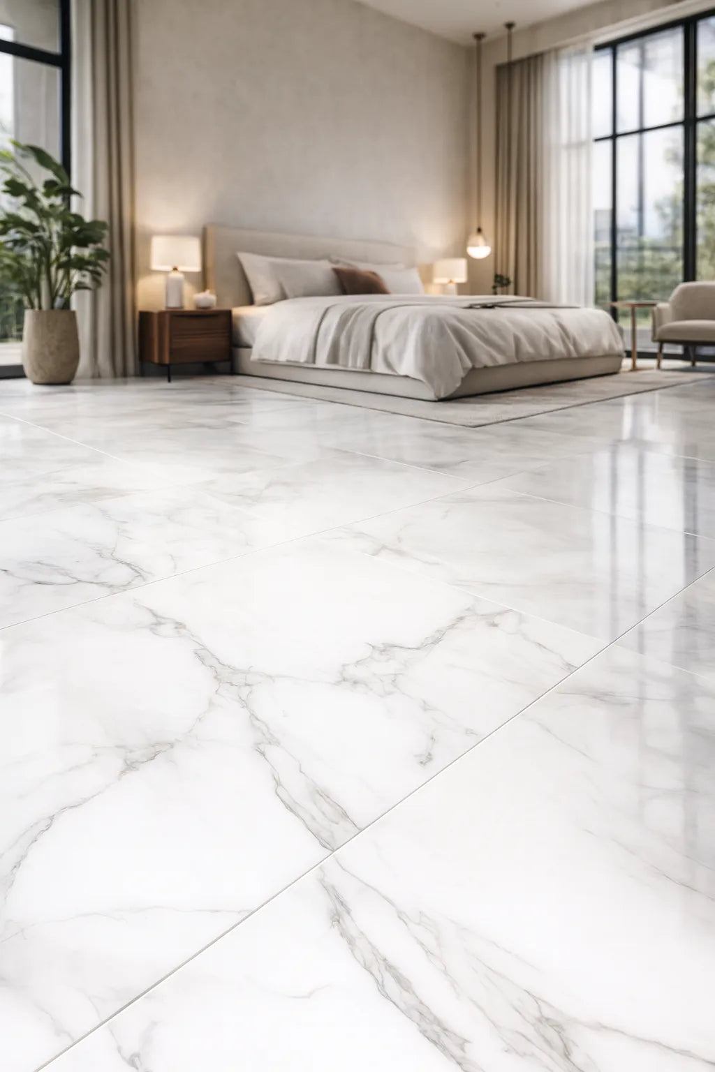 Indian Floor Tiles Vero Statuario Regalia Glossy