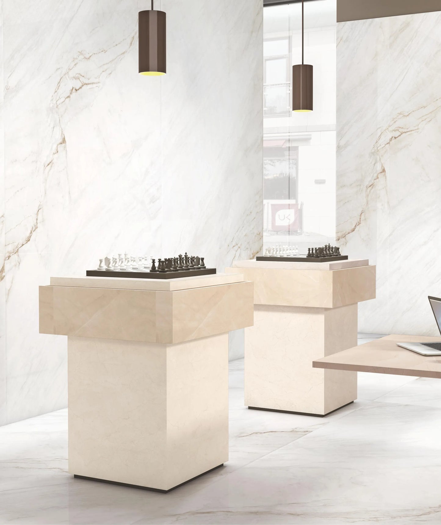 Indian Floor Tiles Vero Michelangelo Rust Glossy