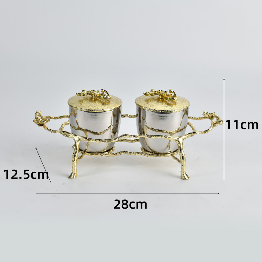 Regal Branch Twin Jar Set