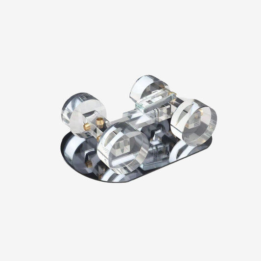 Crystal Geometric Sculpture Modern Decor