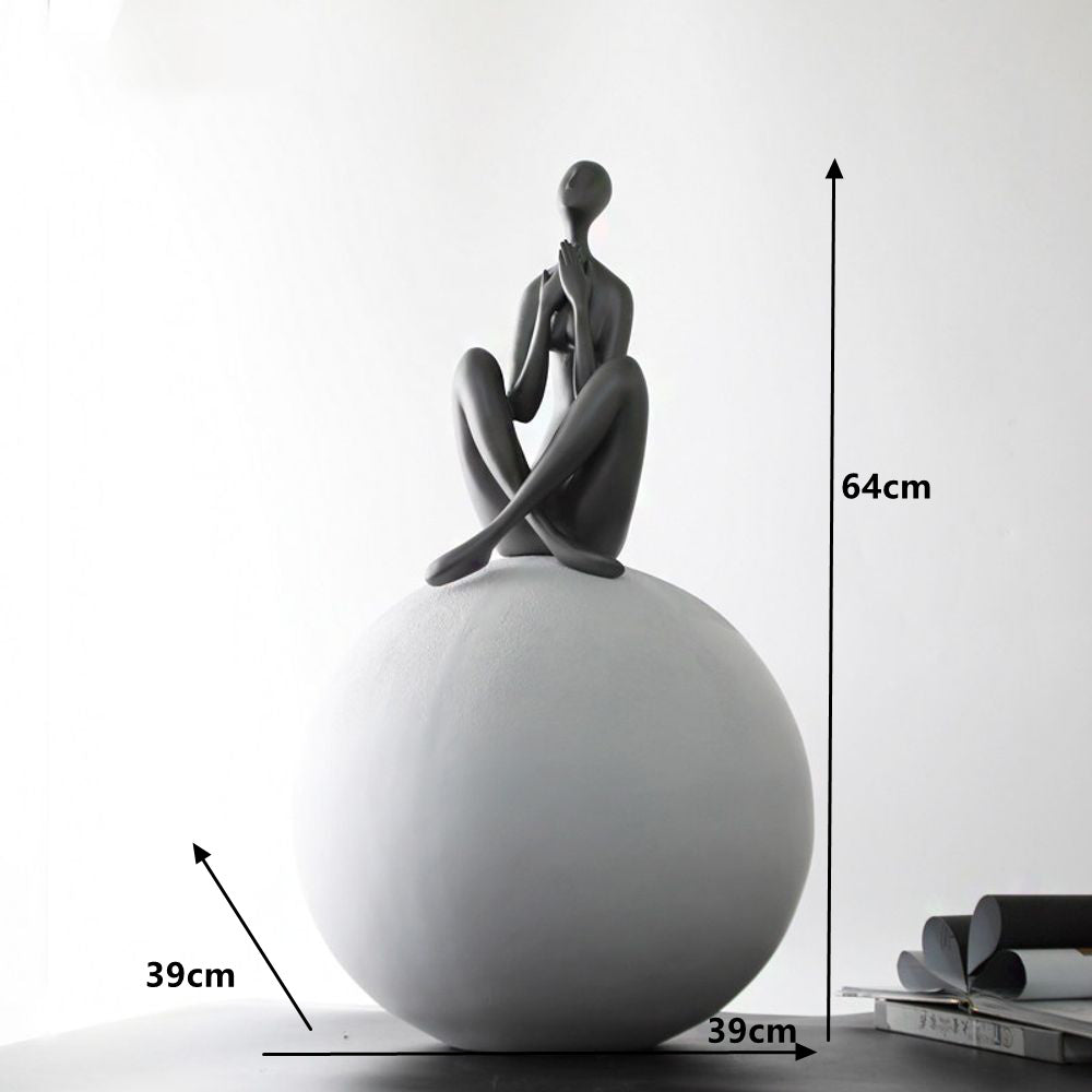 Large Abstract Sculpture Resin