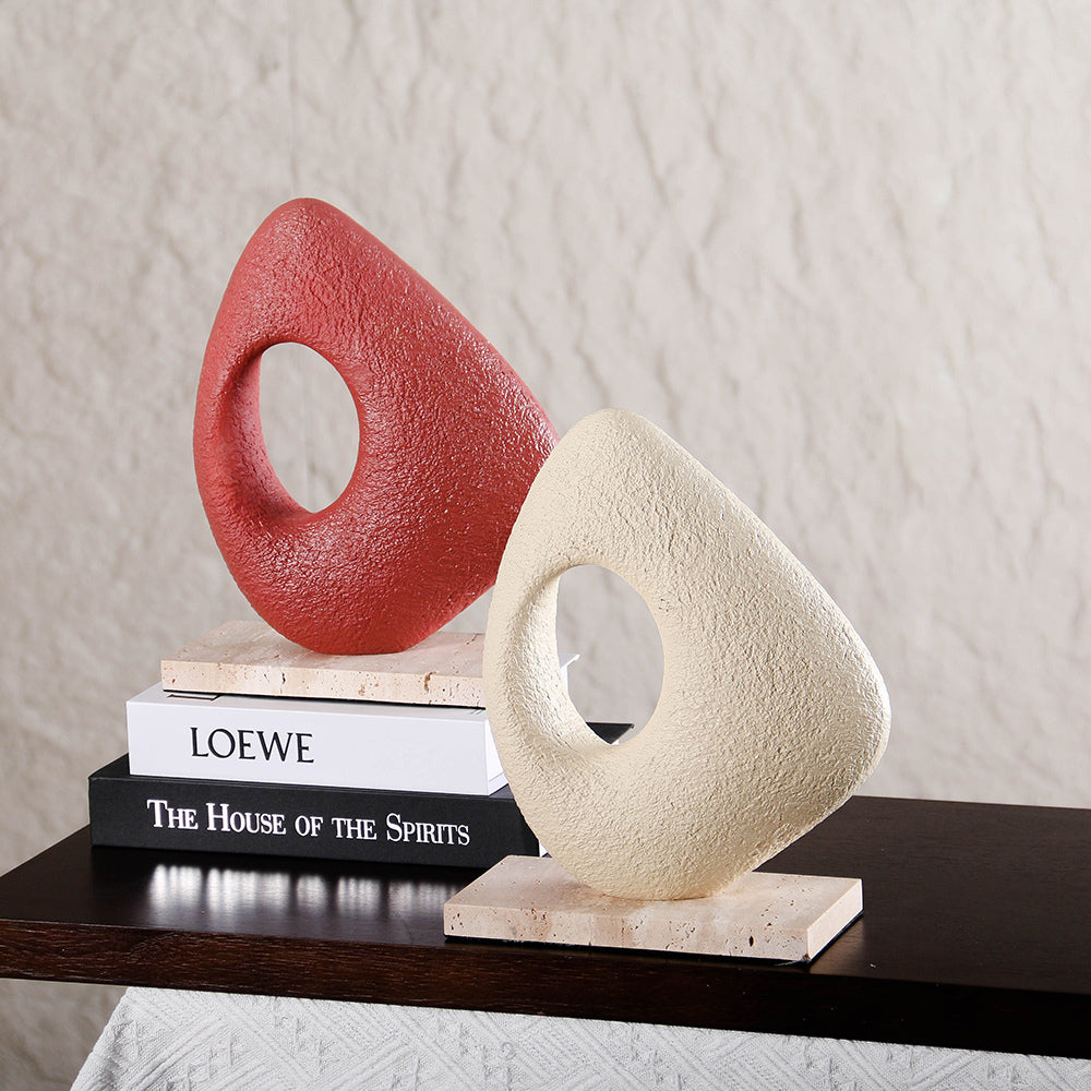 Dual Form Abstract Sculpture Set