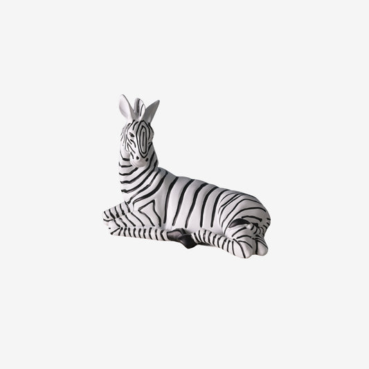 Monochrome Zebra Decorative Sculpture