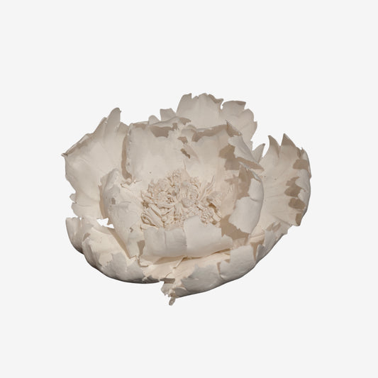 Floral Sculptural Resin Vase