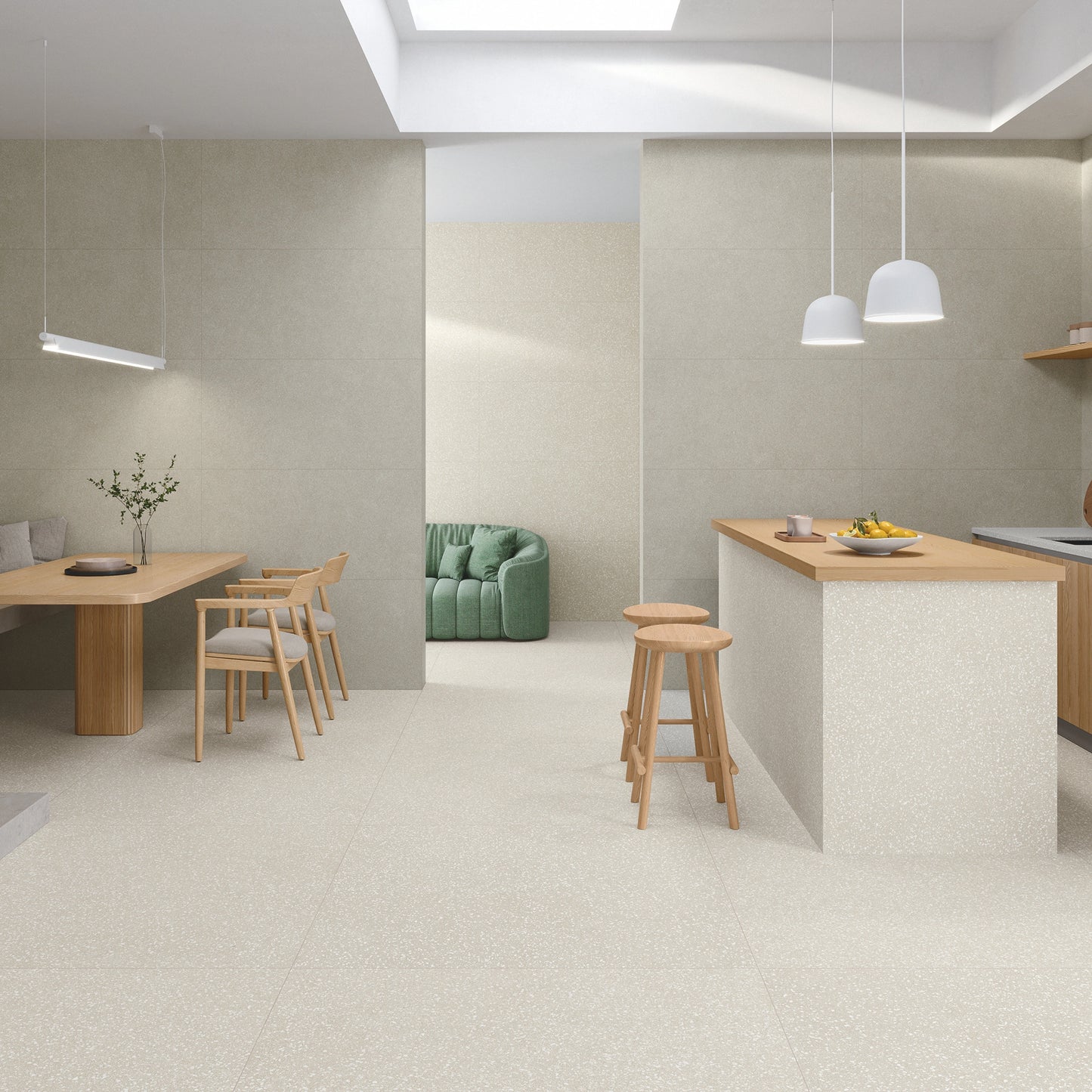 STN Spain Floor Tiles Canby Sand Matt